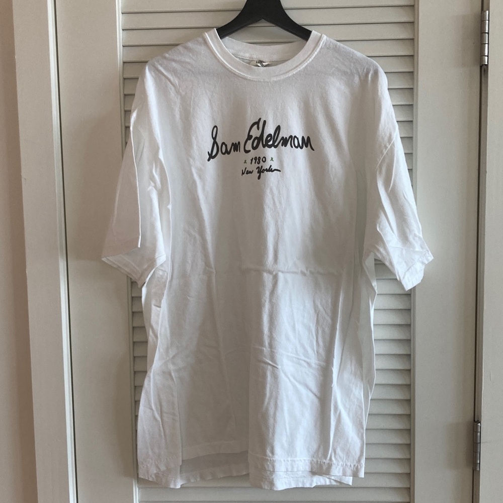 Sam Edelman White Graphic Tee